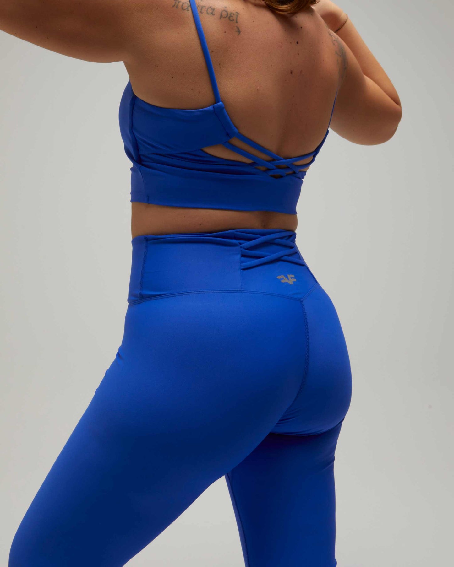top kryss palestra reggiseno sportivo blu sostegno e comfort