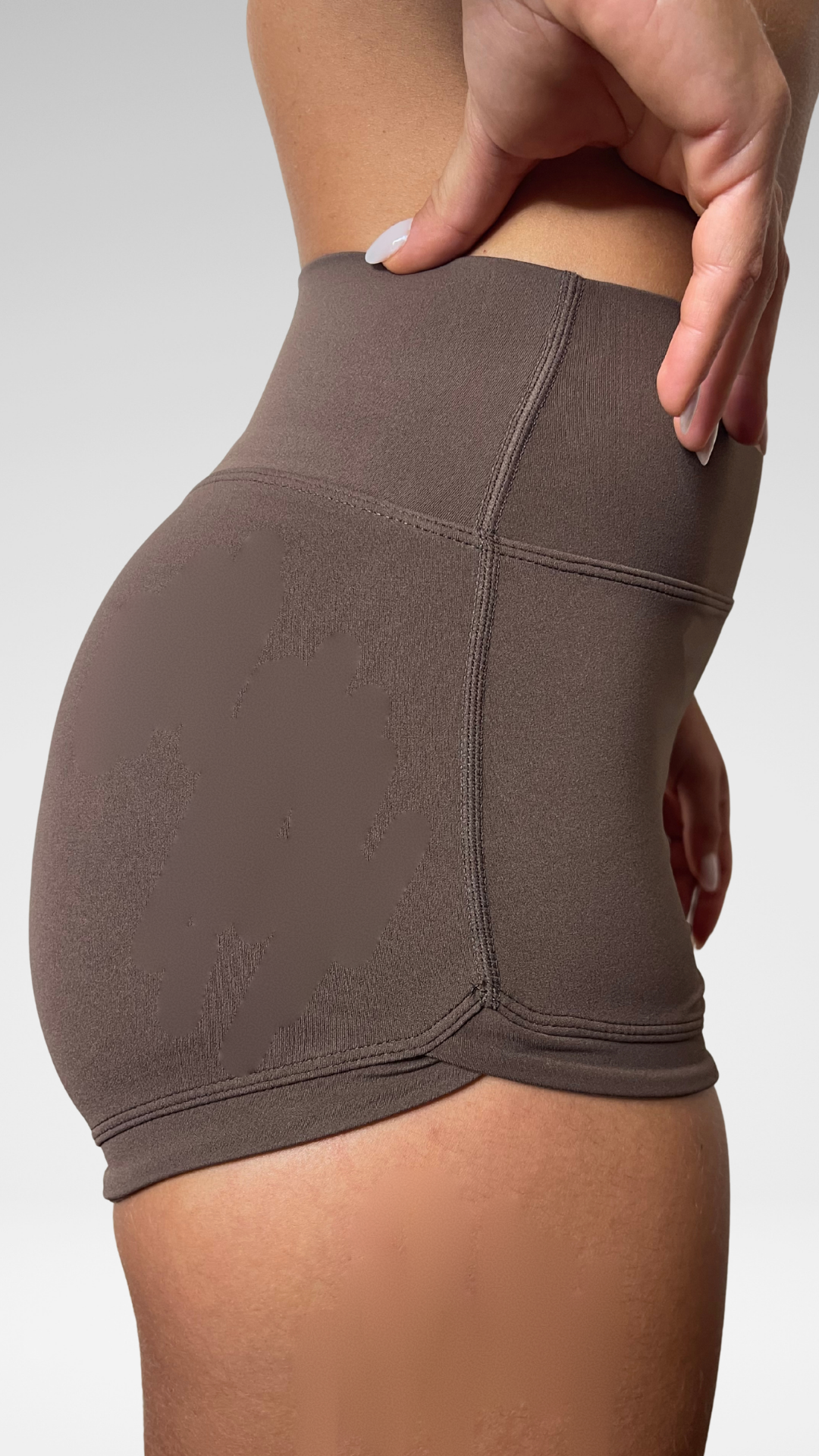 COMFY SUMMER PANTALONCINI PALESTRA COFFE FLEXIVEL