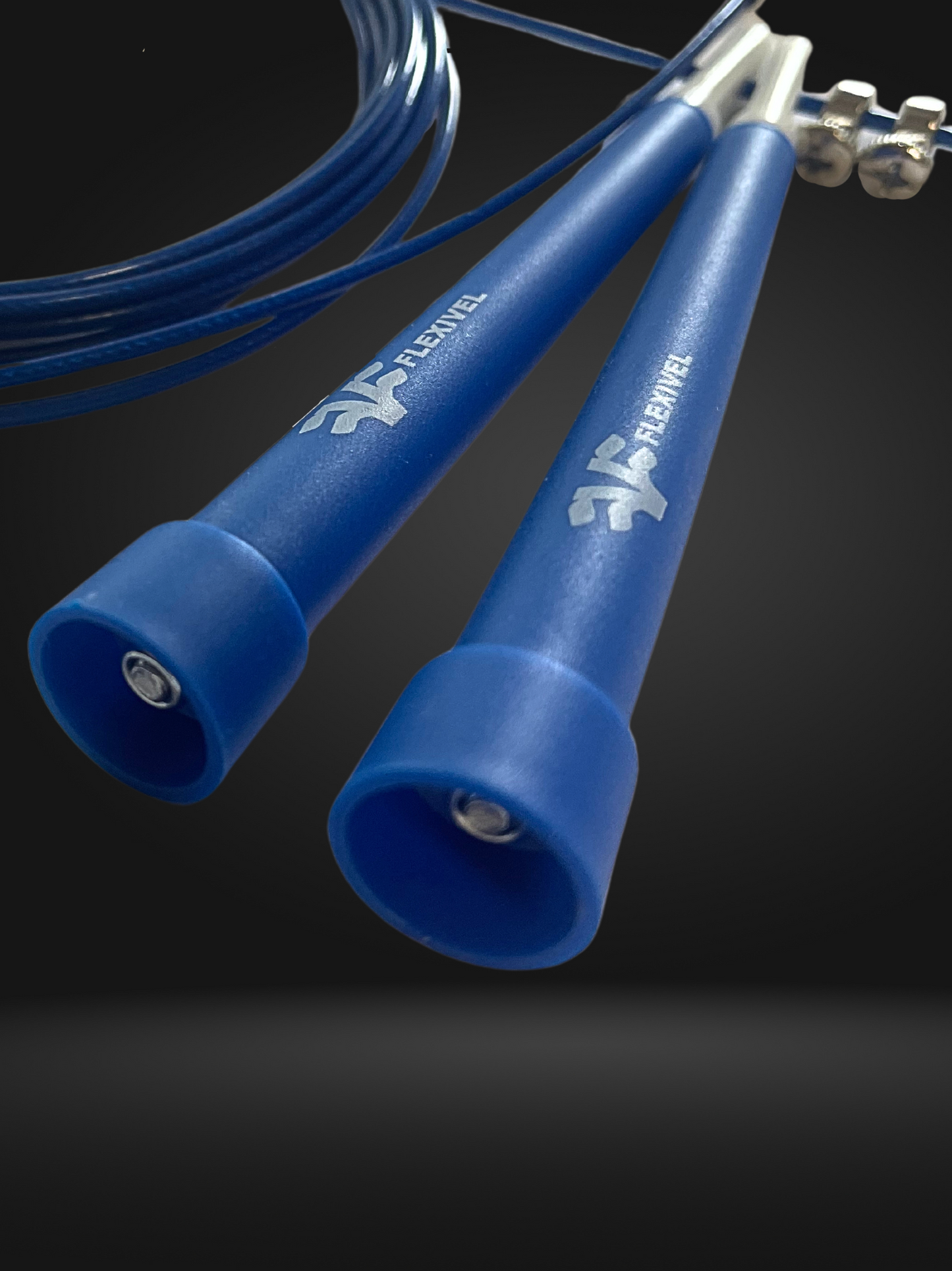 CORDA DA SALTO JUMPROPE DOUBLE UNDER FLEXIVEL LEGGERA BLU