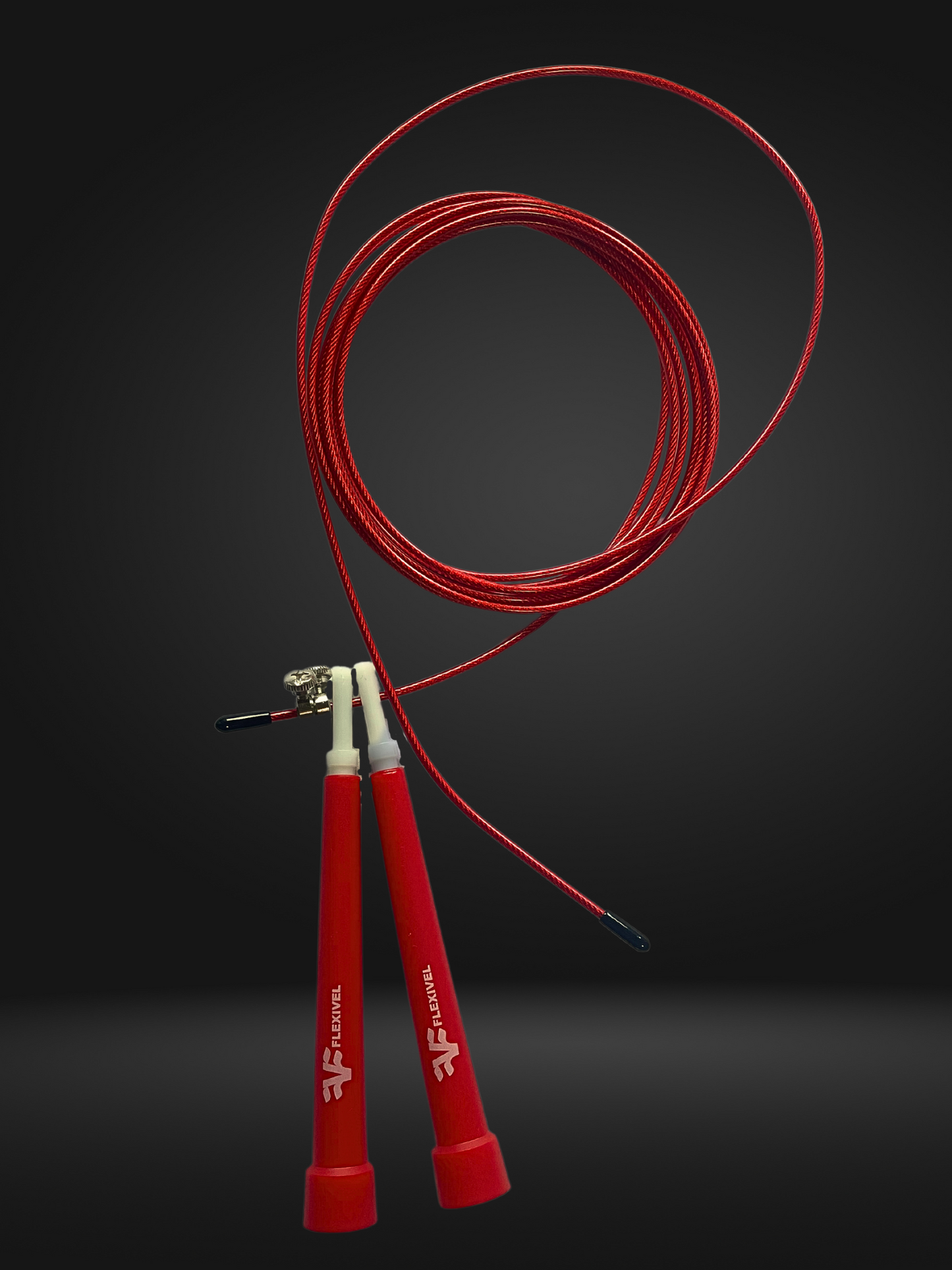 CORDA DA SALTO JUMPROPE DOUBLE UNDER FLEXIVEL LEGGERA ROSSO