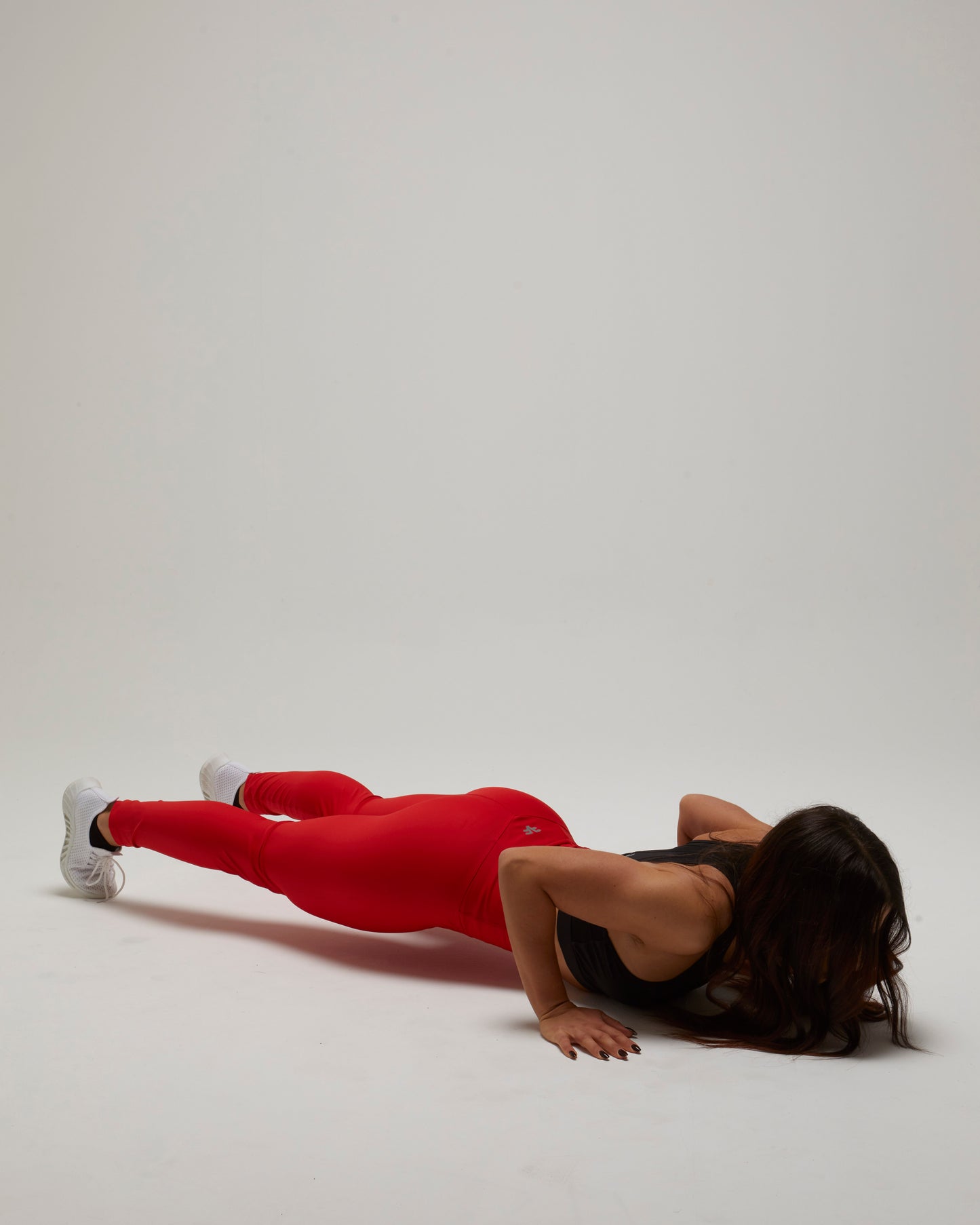 KRYSS LEGGINS PUSH UP PALESTRA ROSSO FLEXIVEL