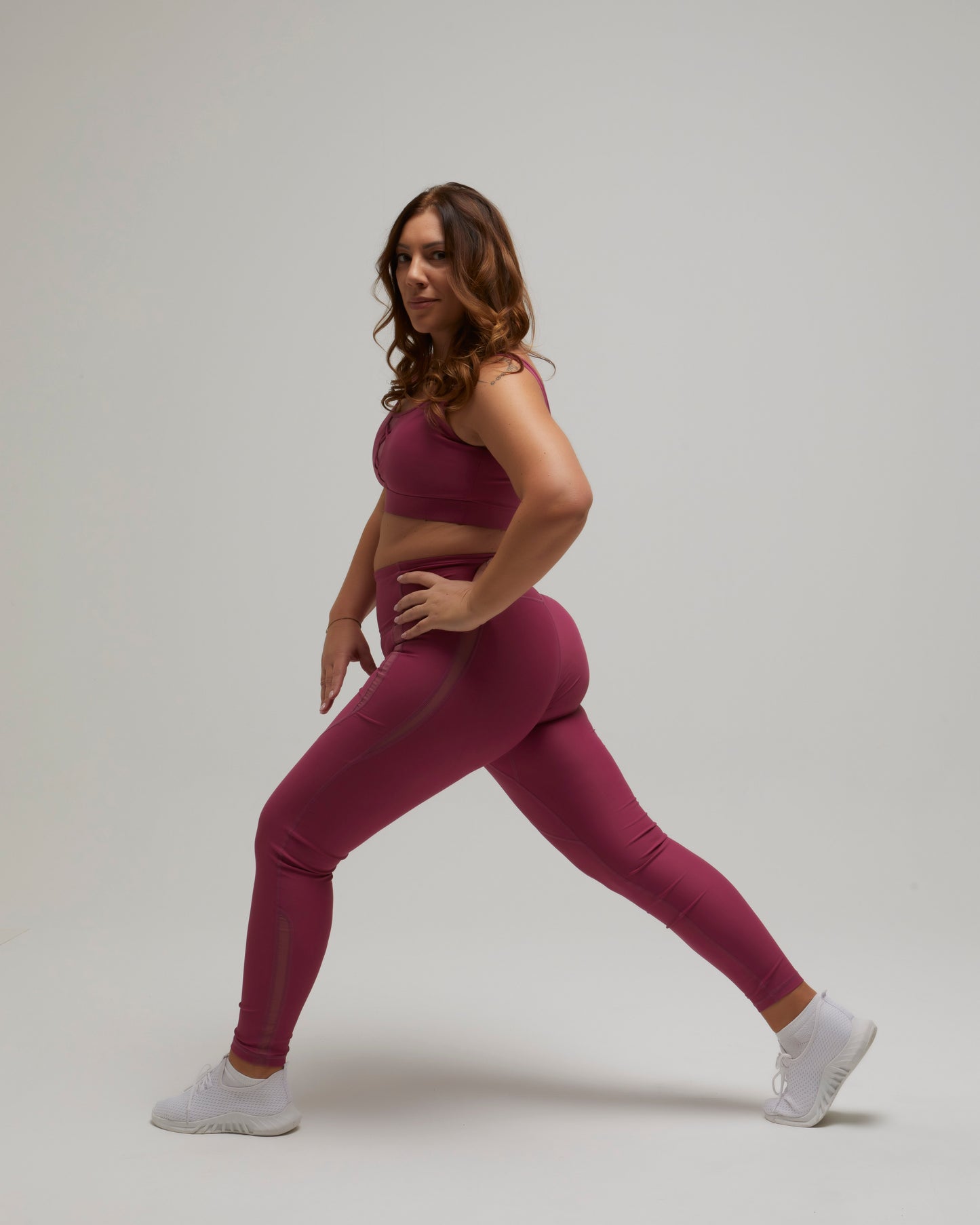 SISU LEGGINS DONNA PUSH UP LILLA FLEXIVEL