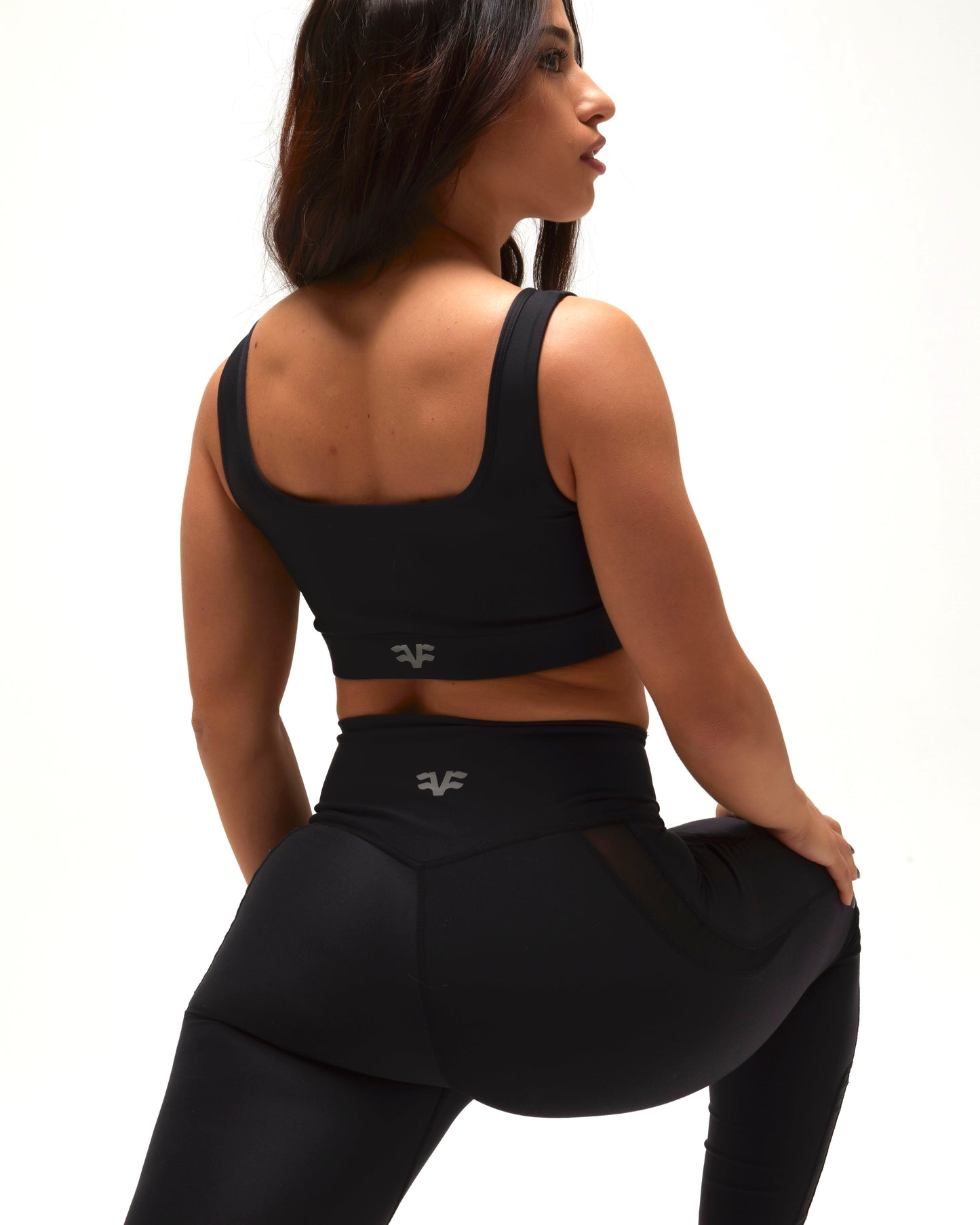 SISU LEGGINS DONNA PUSH UP NERO FLEXIVEL