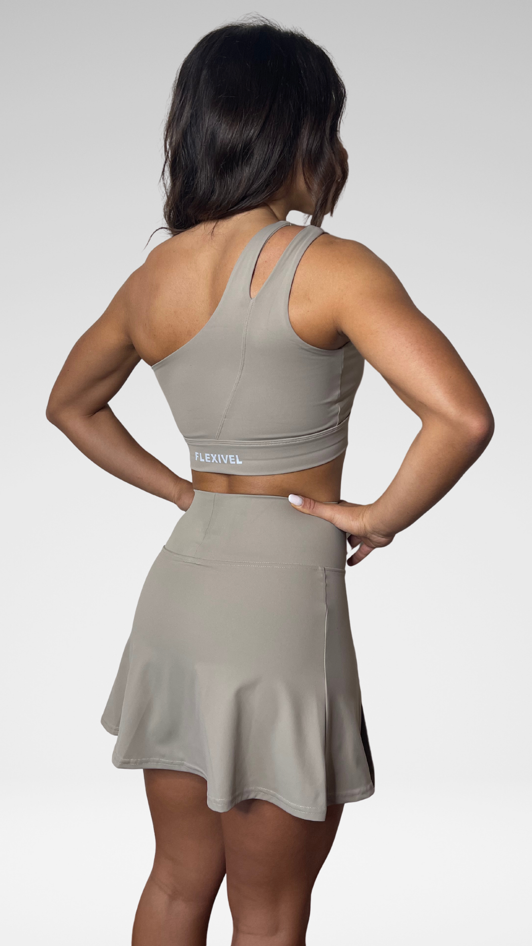 Mocha Bloom – BEIGE TOP MONOSPALLA FLEXIVEL COLLECTION