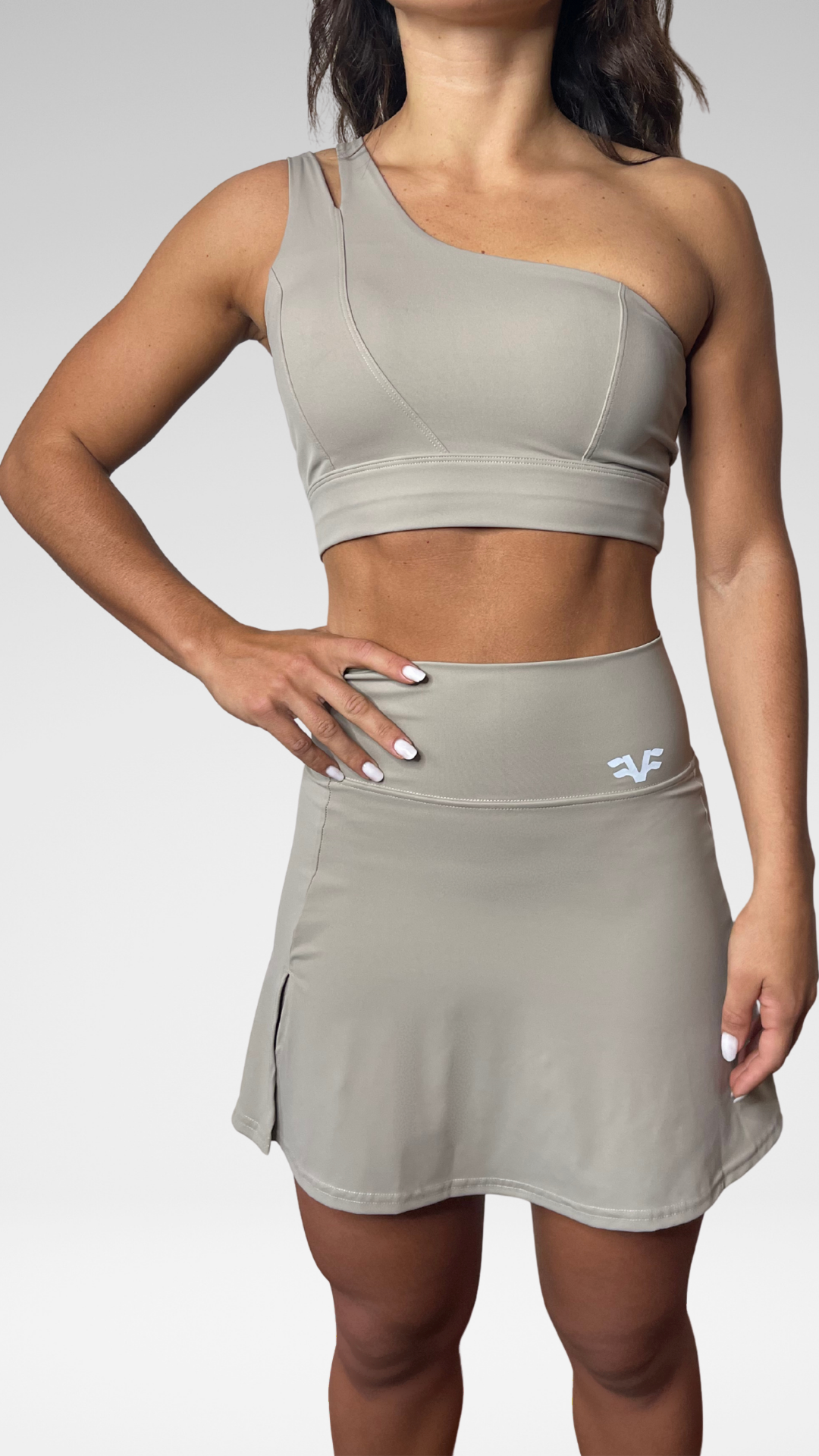 Mocha Bloom – BEIGE TOP MONOSPALLA FLEXIVEL COLLECTION