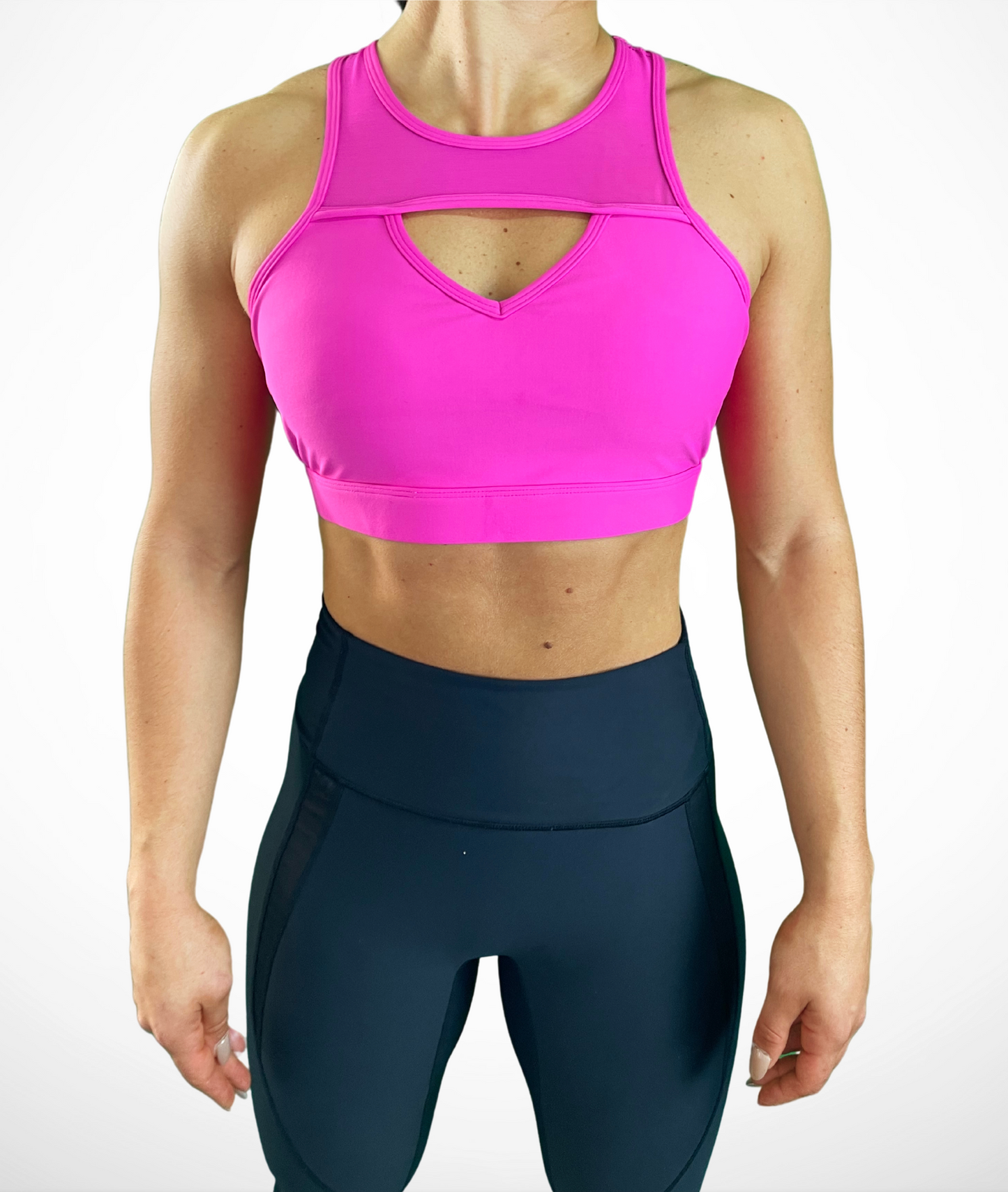 SISU I TOP PALESTRA FUCSIA REGGISENO SPORTIVO FLEXIVEL